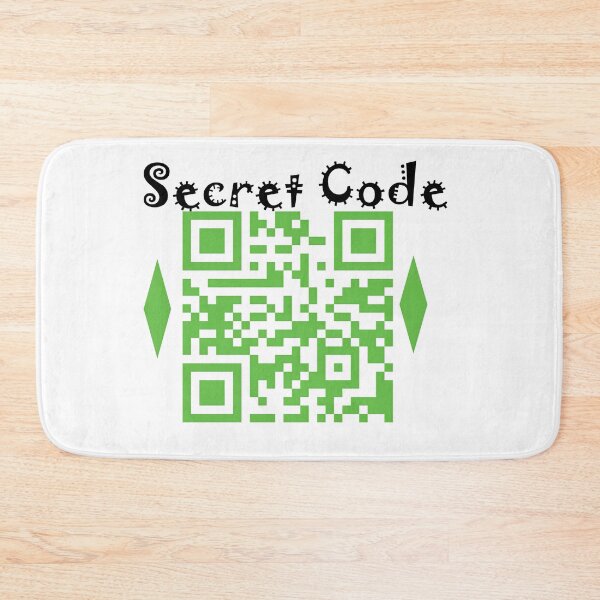 Item preview,  A playful description of your “secret QR code designed and sold by inkioboutique.