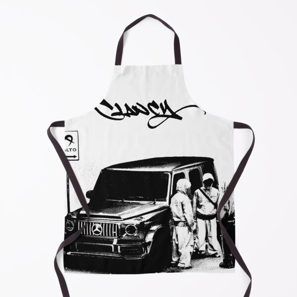 Item preview, fLuxury Streetwear G Wagon T-Shirt – Urban Graffiti Car Graphic Tee, Black & White Aesthetic Hype Shirt designed and sold by clancypwtees.