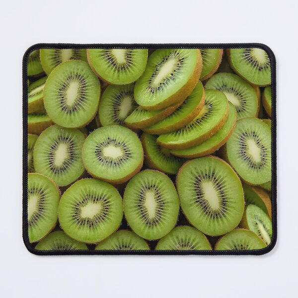 Item preview, Vibrant Kiwi Slices Pattern | Green Tropical Fruit Art | Fresh and Fruity Decor designed and sold by SergioMiklos.