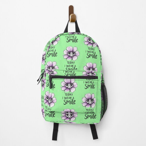 Item preview, Purple Daisy Smile Series #3 -Today I Wear A Smile designed and sold by Poppflix-TM.