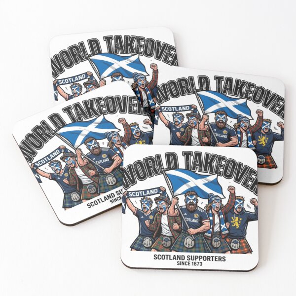 Item preview, Scotland Soccer Fans Tartan Power Sticker 2026 Football Supporters designed and sold by Imaginarium of Chaos falcon88 .