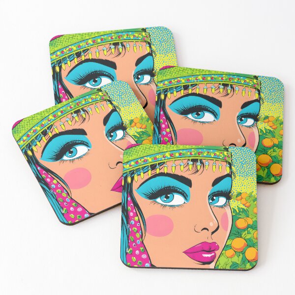 Item preview, pop art  Portrait of a Stylish Woman in Nature designed and sold by Artessie.