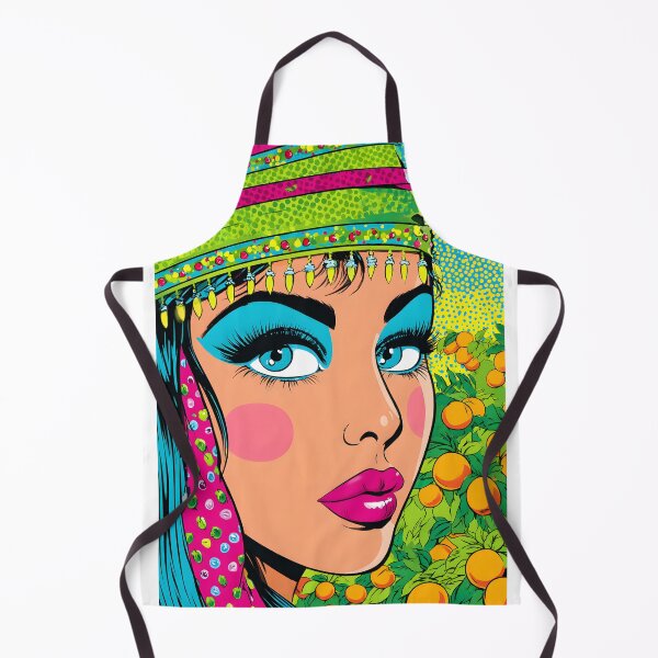 Item preview, pop art Portrait of a Stylish Woman in Nature designed and sold by Artessie.
