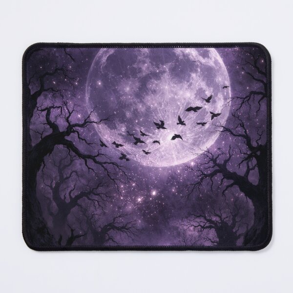 Item preview, Mystical Dark Fantasy Moonlit Forest With Eerie Atmosphere designed and sold by rajasekhark.