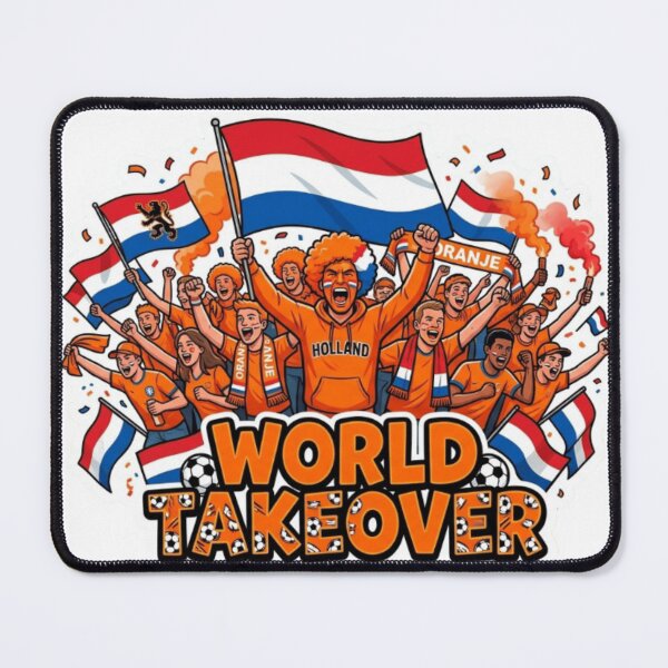 Item preview, Netherlands Soccer Fans Orange Power Sticker 2026 Football Supporters designed and sold by Imaginarium of Chaos falcon88 .