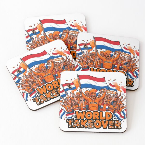 Item preview, Netherlands Soccer Fans Orange Power Sticker 2026 Football Supporters designed and sold by Imaginarium of Chaos falcon88 .