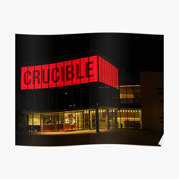 The Crucible, Sheffield Poster