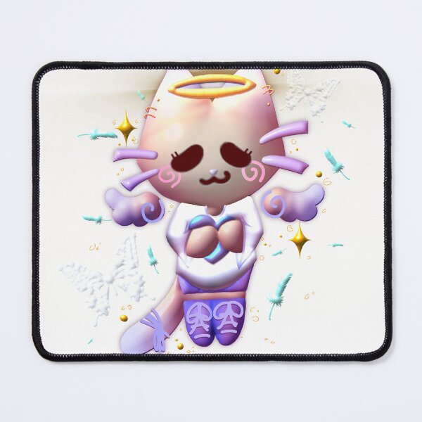 Item preview, Low-poly Angel Kitty! designed and sold by Apollo-png.
