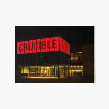 The Crucible, Sheffield Art Board Print