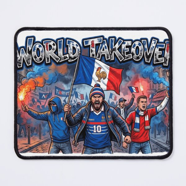 Item preview, France Soccer Fans Street Power Sticker 2026 Football Supporters designed and sold by Imaginarium of Chaos falcon88 .