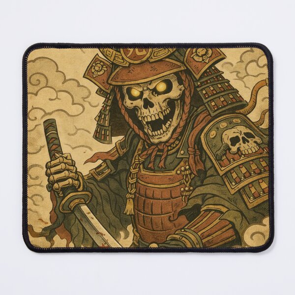 Item preview, Skeleton Samurai with Sword designed and sold by kaxoniver.