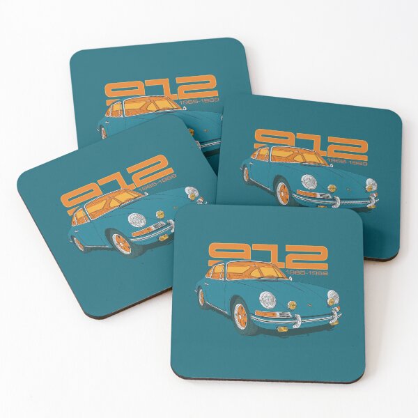 Item preview, Ilustración del Porsche 912 964 clásico de 1969 designed and sold by blackdogshop.