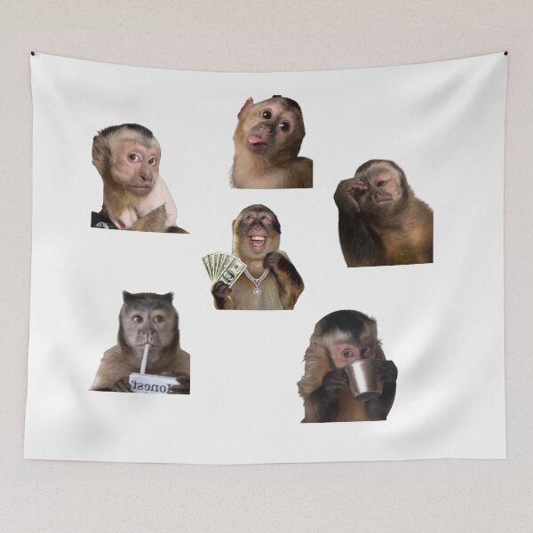 Item preview, funny monkeys sheet  designed and sold by musclegirly.
