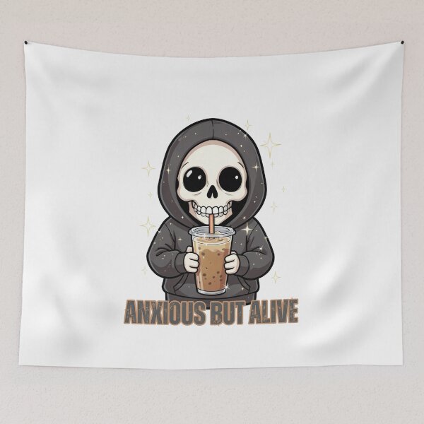 Item preview, Anxious but alive designed and sold by Tragedyshop.