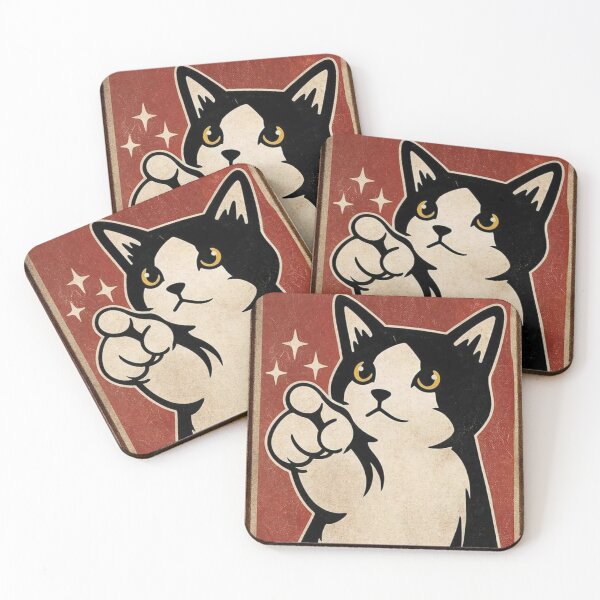Item preview, Determined Cat Poster designed and sold by rivelaxon.