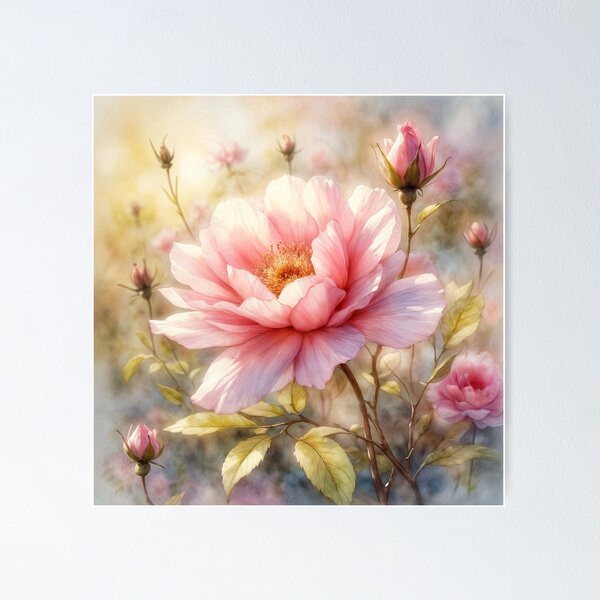 Item preview, Visual Styles for Rose Centifolia #9 designed and sold by Helios Be. Lavsh.