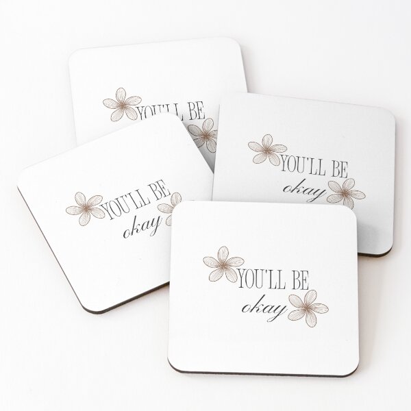 Item preview, You'll Be Okay designed and sold by SilkandScriptStudio.