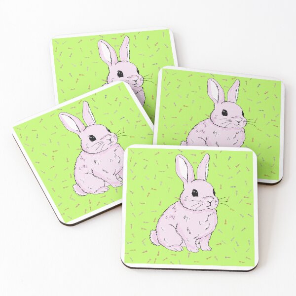 Item preview, Pink bunny designed and sold by Tint & Tale.