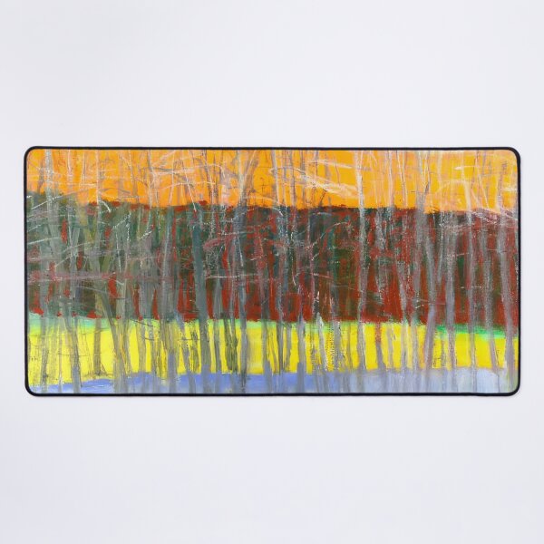 Item preview, New Upload - Wolf Kahn - Best artist (125) - Vibrant Abstract Landscape - New Upload - Wolf Kahn - Best artist designed and sold by MirandaZArt.