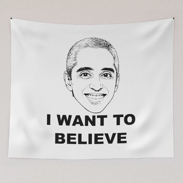 Item preview, I Want To Believe Vivek Murthy Surgeon General designed and sold by ChR-oman.