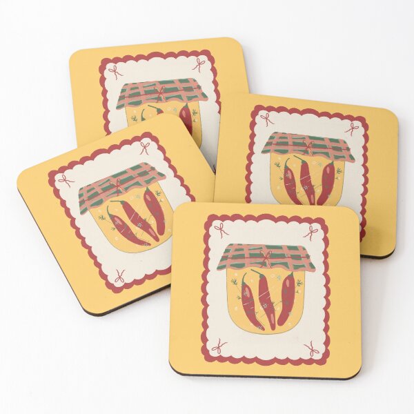 Item preview, Pickled chili with bows designed and sold by Vaekra.