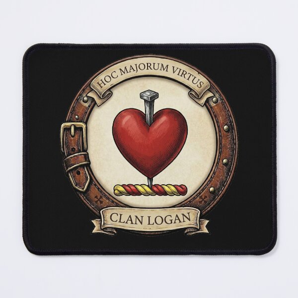 Item preview, Clan Logan Crest designed and sold by BagTown Clans.
