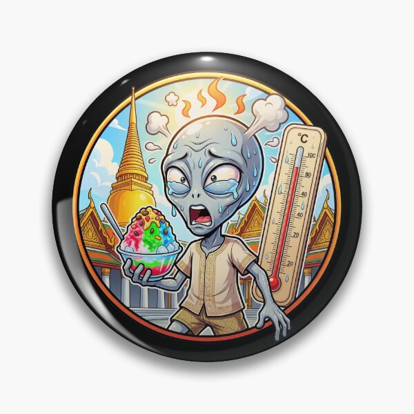 Item preview, Alien Melting in Thailand Heat designed and sold by Sunkhung.
