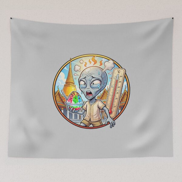 Item preview, Alien Melting in Thailand Heat designed and sold by Sunkhung.