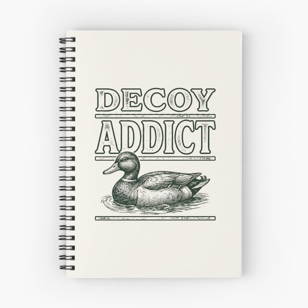 Item preview, Decoy Addict | Vintage Duck Hunting | Waterfowl Hunter Gift designed and sold by Dusklin.