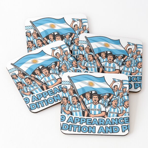 Item preview, Argentina Soccer Fans Sticker Tradition Pride 19 Appearances designed and sold by Imaginarium of Chaos falcon88 .
