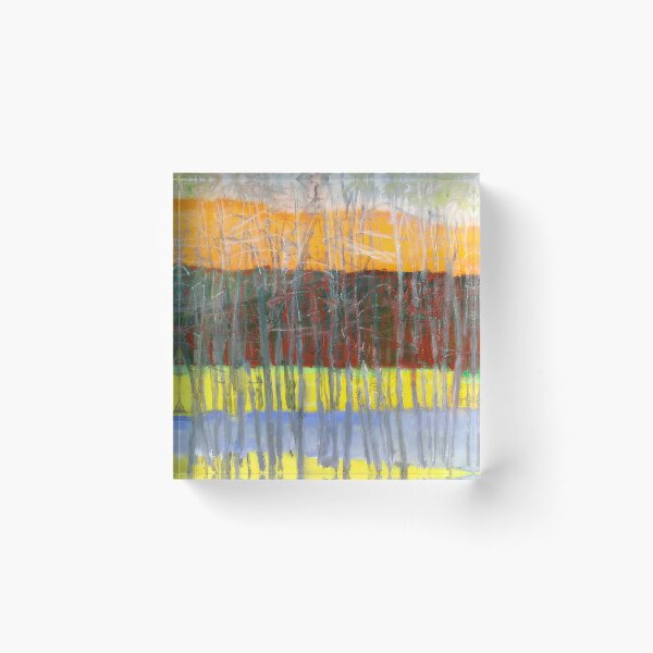 Item preview, New Upload  - Wolf Kahn - Best artist (125) - Vibrant Abstract Landscape - New Upload  - Wolf Kahn - Best artist  designed and sold by MirandaZArt.