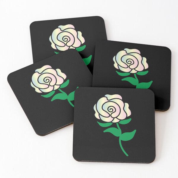 Item preview, Iridescent Rainbow Spiral Rose designed and sold by Rosemarie Guieb Designs.