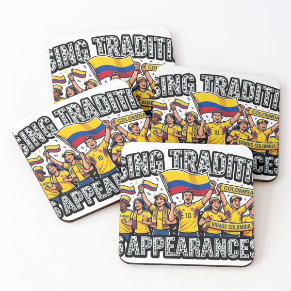 Item preview, Colombia Soccer Fans Sticker Rising Tradition 6 Appearances designed and sold by Imaginarium of Chaos falcon88 .