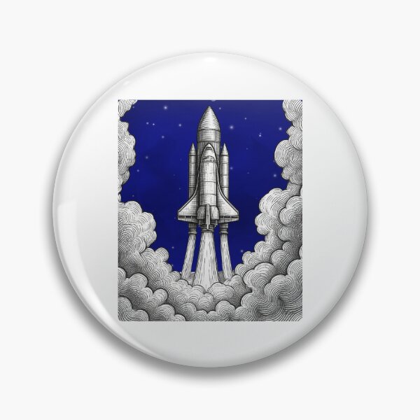 Item preview, Vintage Space Shuttle Launch - Artemis II Inspired designed and sold by KlossForms.