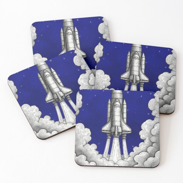 Item preview, Vintage Space Shuttle Launch - Artemis II Inspired designed and sold by KlossForms.