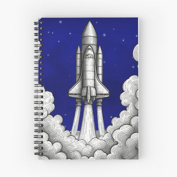 Item preview, Vintage Space Shuttle Launch - Artemis II Inspired designed and sold by KlossForms.