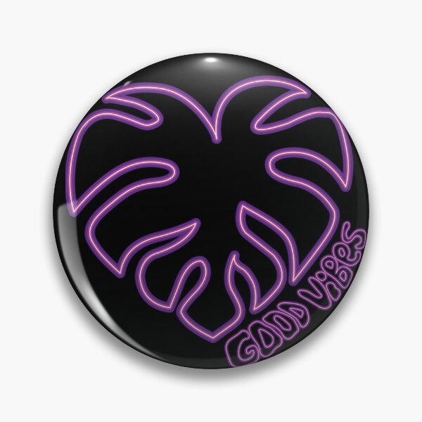 Item preview, Good Vibes | Neon Monstera designed and sold by aevra-life.