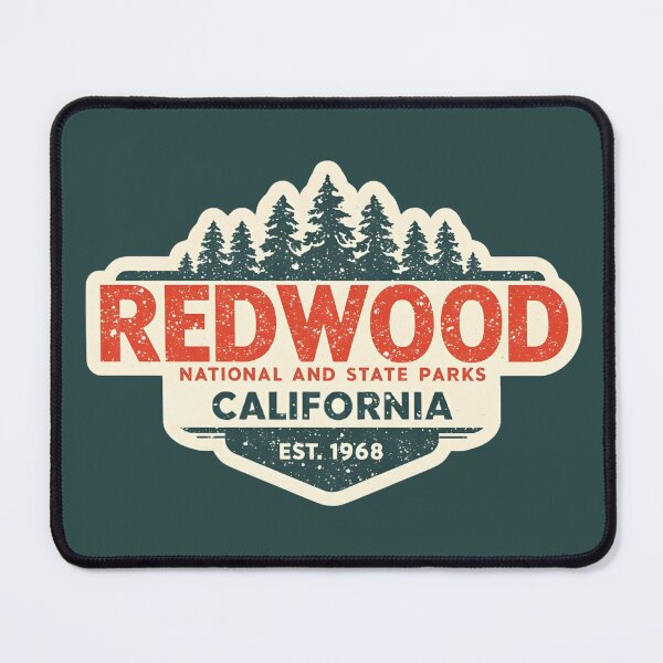 Item preview, Redwood National and State Parks - California designed and sold by GoodOldVintage.