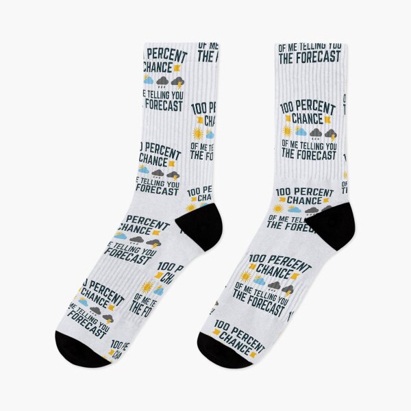 Item preview, 100 Percent Chance of Me Telling You the Forecast Funny Weatherman Meteorologist designed and sold by jaygo.