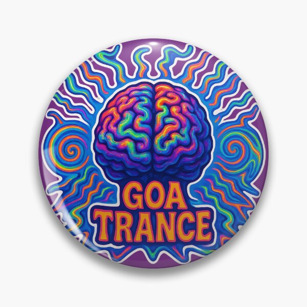 Artikelvorschau, Goa Trance – Psychedelic Brain Festival Design entworfen und verkauft von |TRSSHOP|.