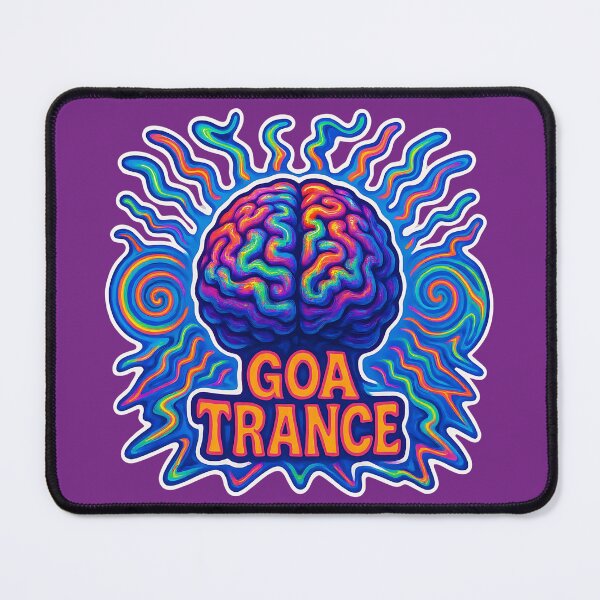 Item preview, Goa Trance – Psychedelic Brain Festival Design designed and sold by |TRSSHOP|.