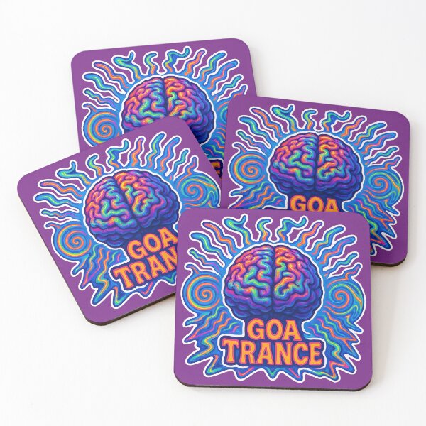 Item preview, Goa Trance – Psychedelic Brain Festival Design designed and sold by |TRSSHOP|.