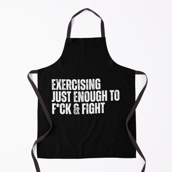 Item preview, Exercising Just Enough To F=ck & Fight designed and sold by Dondonmart.