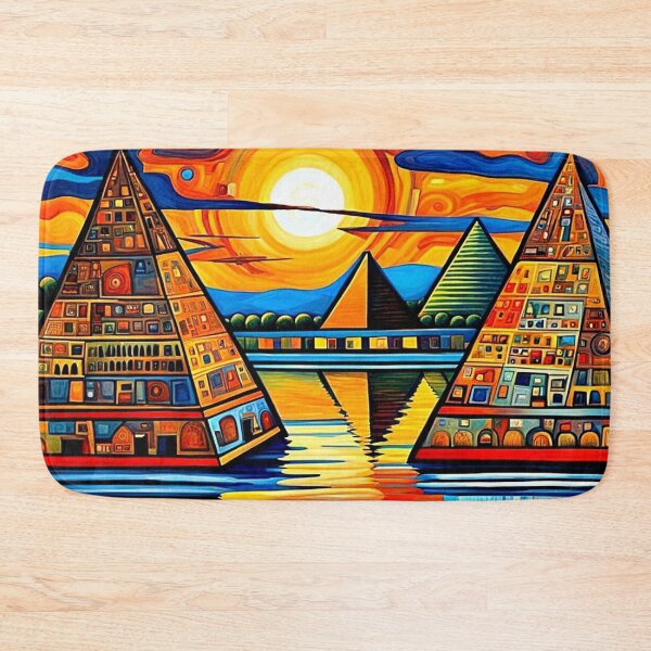 Item preview, Flooded Pyramids designed and sold by George Hutton Hunter.