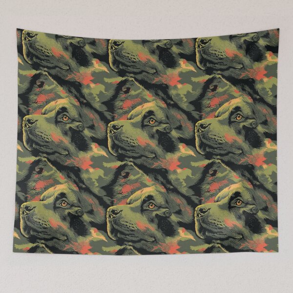 Item preview, Cute Wild Dog Camo Texture  - Christmas Gifts For Wife designed and sold by RoyalStarsPatts.