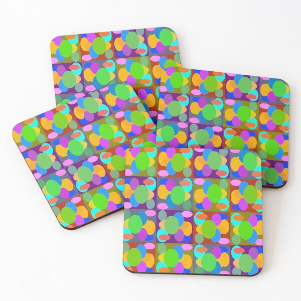 Item preview, Retro Geometric Pattern with Rotating Shapes designed and sold by anamariafischer.