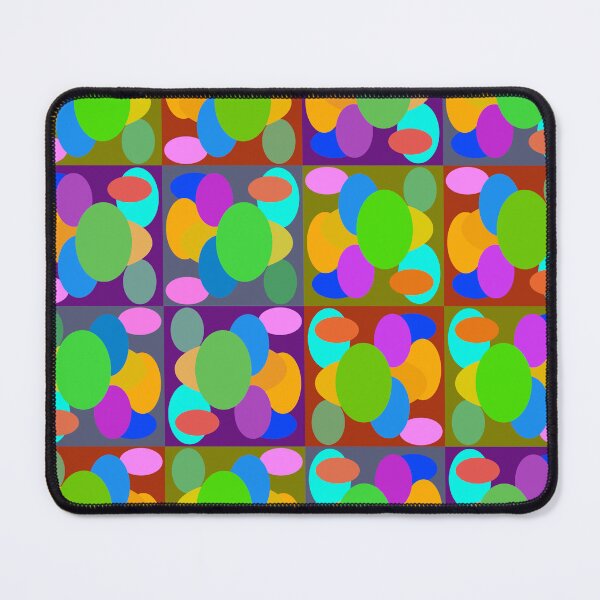 Item preview, Retro Geometric Pattern with Rotating Shapes designed and sold by anamariafischer.