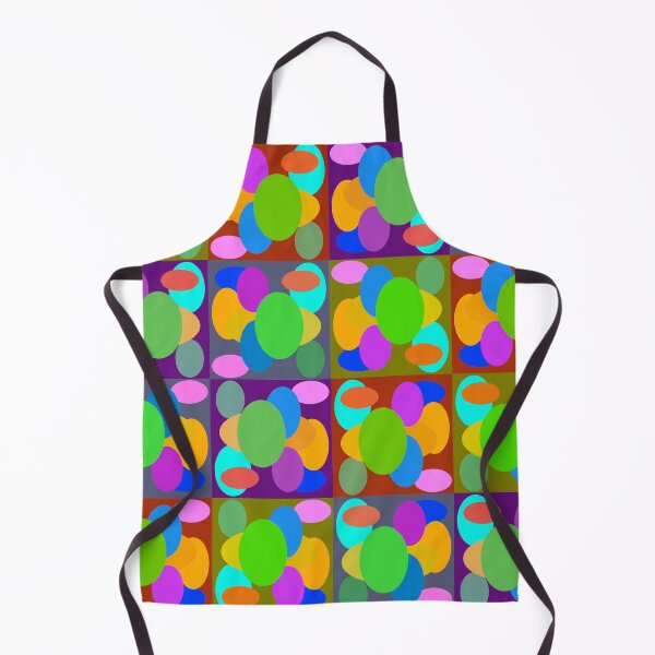 Item preview, Retro Geometric Pattern with Rotating Shapes designed and sold by anamariafischer.