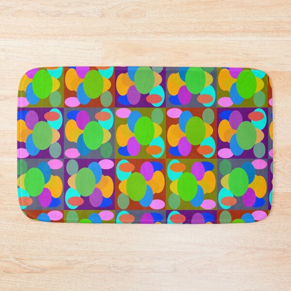 Item preview, Retro Geometric Pattern with Rotating Shapes designed and sold by anamariafischer.