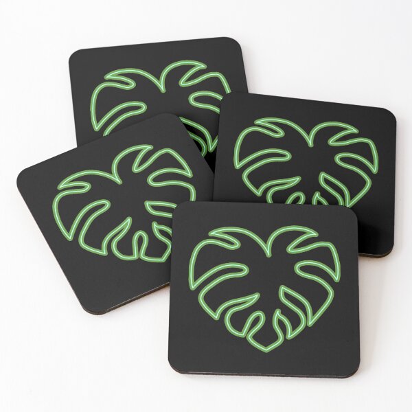 Item preview, Neon Monstera Heart designed and sold by aevra-life.